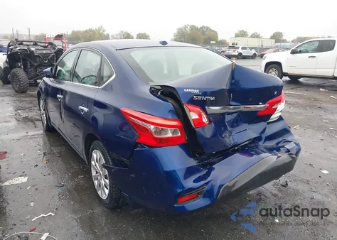 2016 Nissan Sentra Sv z USA, uszkodzony, nr VIN 3N1AB7APXGY211454
